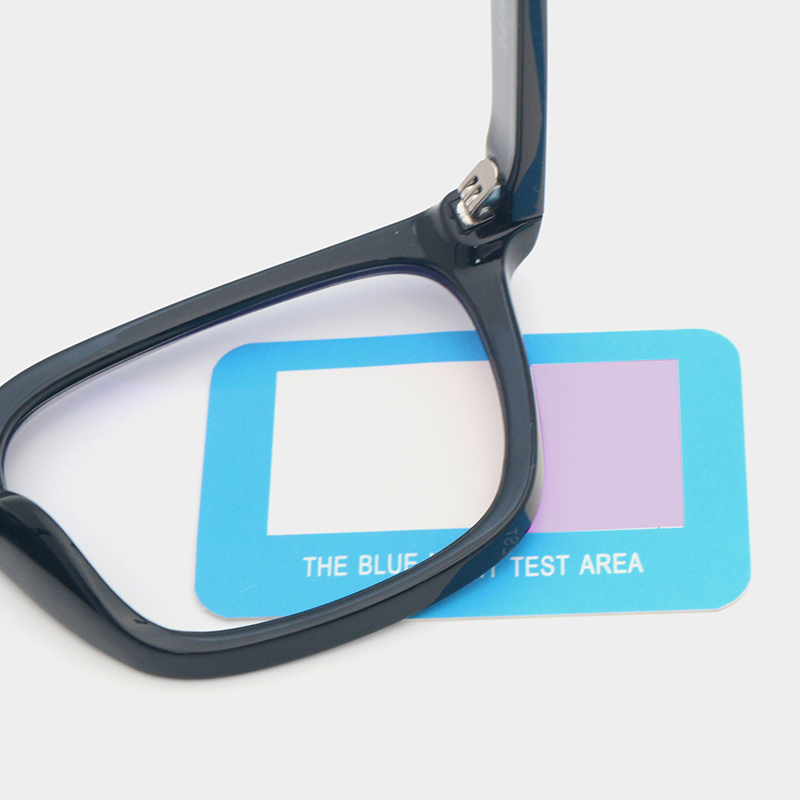 Resin anti blue lenses on Ionvanta Glasses