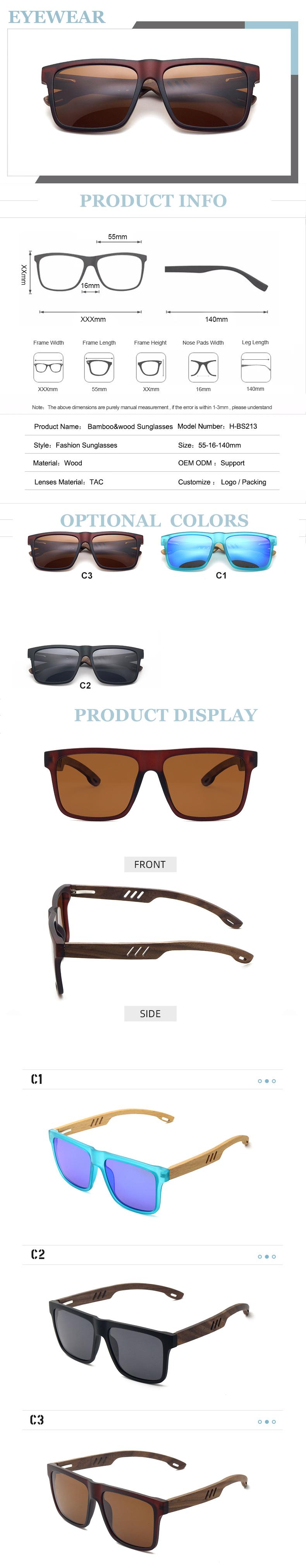 wood sunglasses