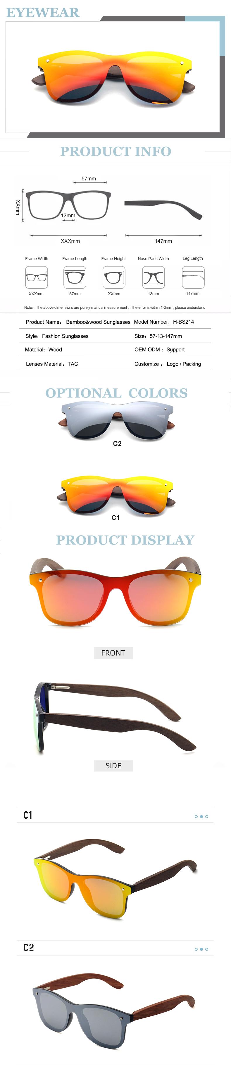 wood sunglasses