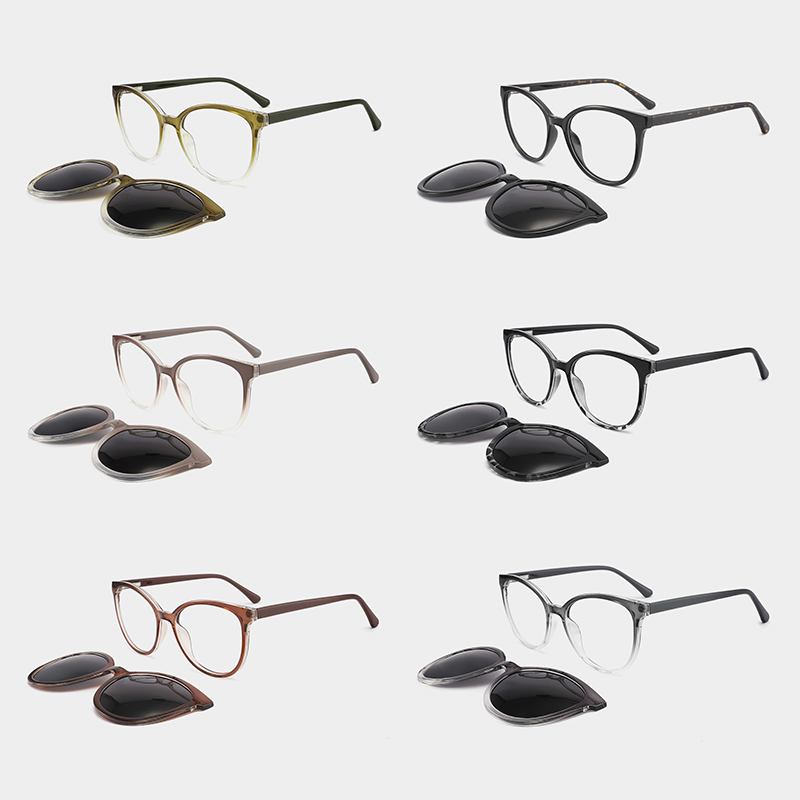 Norelia Glasses optical mode and polarized clip on mode