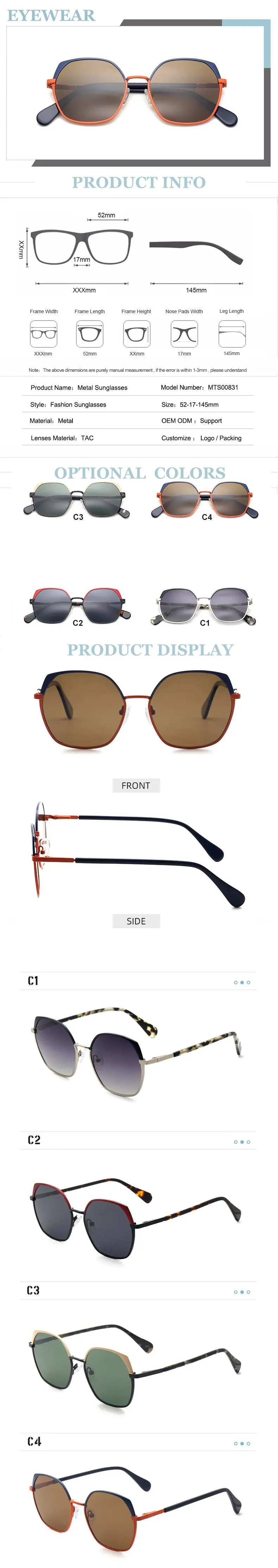 metal sunglasses polarized
