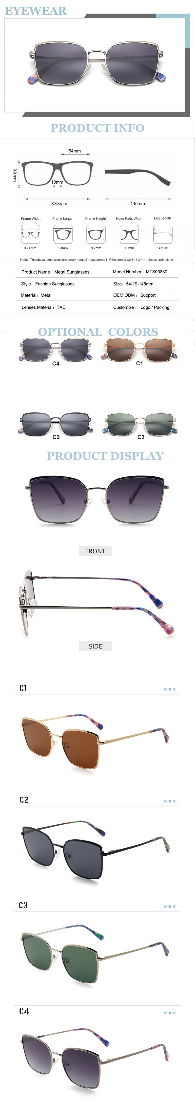 metal sunglasses polarized