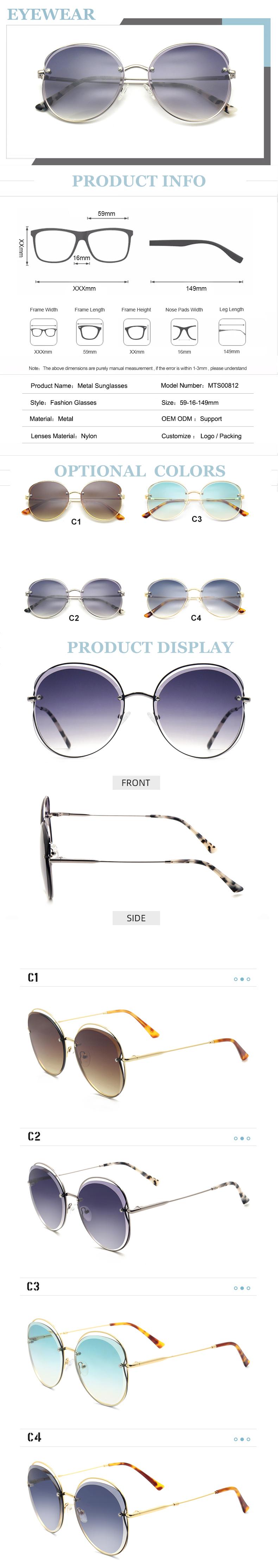 metal polarized sunglasses