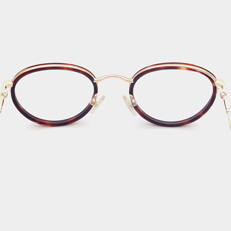 Silicone nose pads with metal plate inside Crestano Glasses