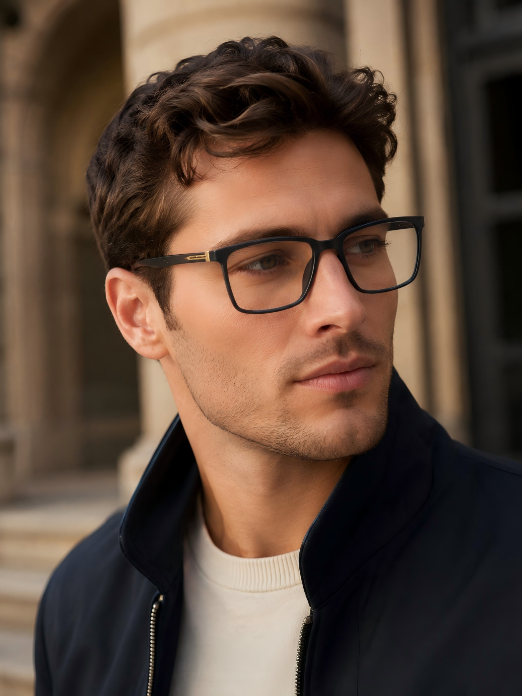 Olvian Glasses lightweight optical frame design