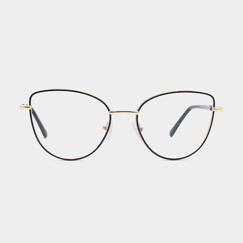 Full drop painting front detail on Sylvera Glasses