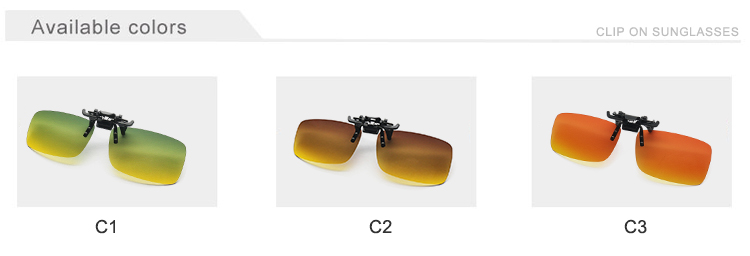 clip on sunglasses
