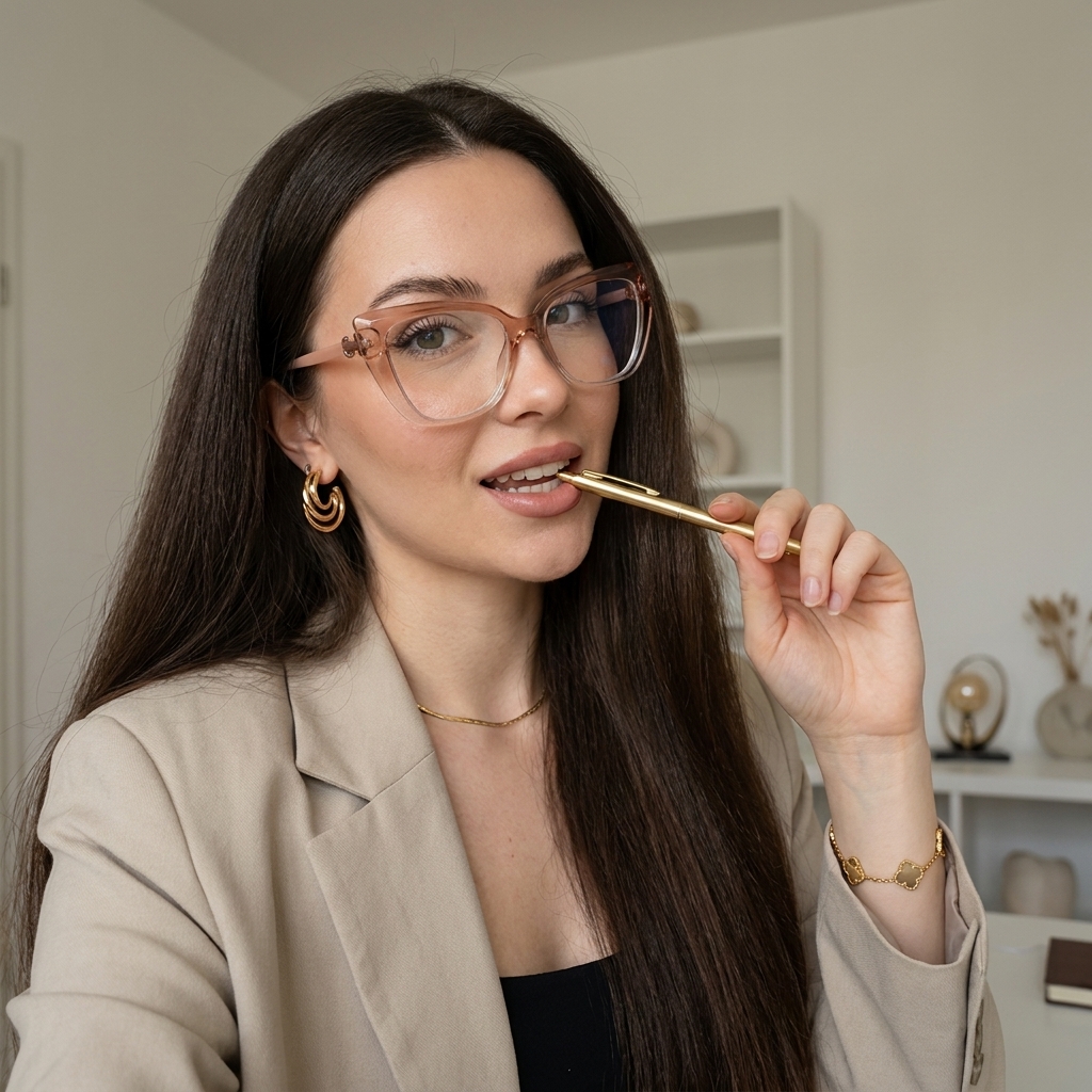 Rosvian Glasses ladies TR90 optical frames