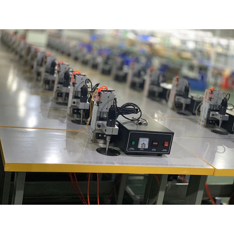 Manual Pedal Operated Ultrasonic Spot Welder for Ear Loop
