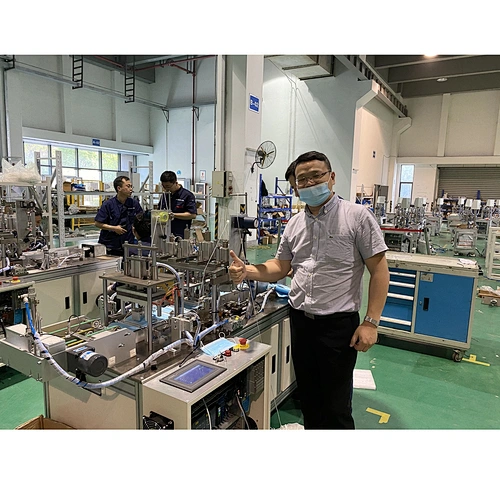 Automatic Flat Mask Ear Loop Welding Machine