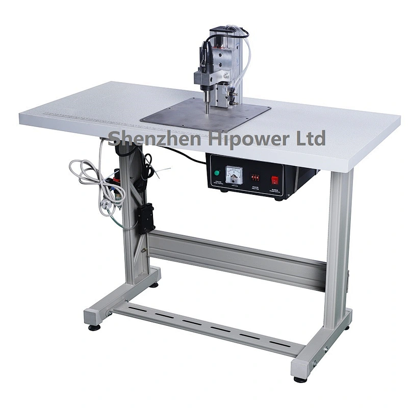 Manual Pedal Operated Ultrasonic Spot Welder for Ear Loop