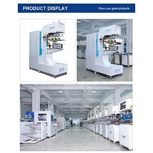 E Shape High Frequency PVC Tarpaulin Clothing Welding Machine