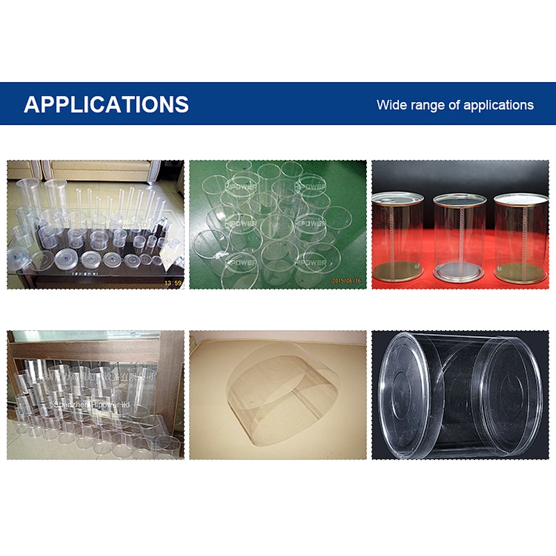 Automatic PET and PVC Cylinder forming machine