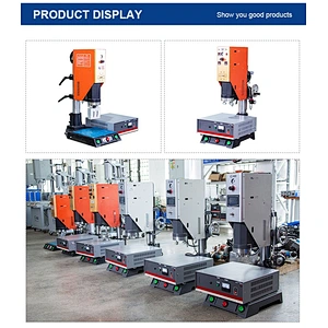 Ultrasonic plastic welding machine for PVC
