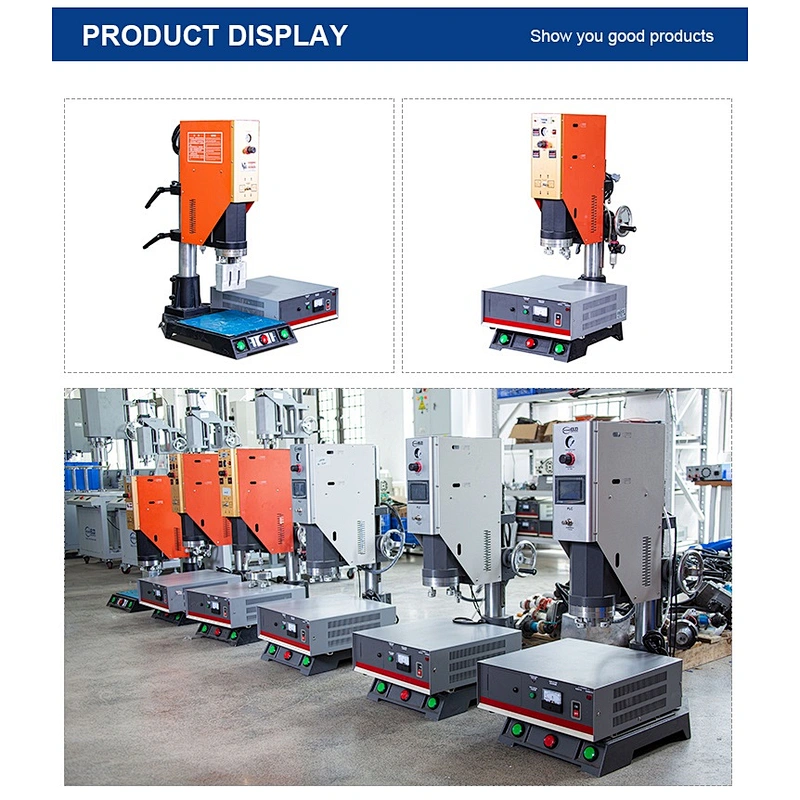Ultrasonic plastic welding machine for PVC