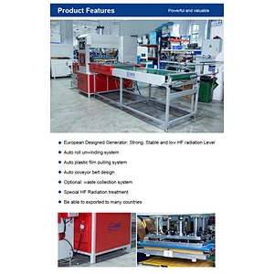 Roll material Type Soft Crease Forming and Die Cutting Machine