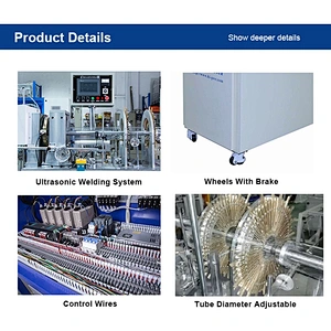 Automatic PET and PVC Cylinder forming machine