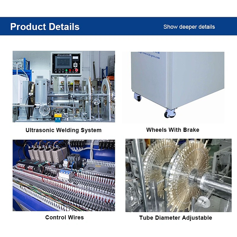 Automatic PET and PVC Cylinder forming machine
