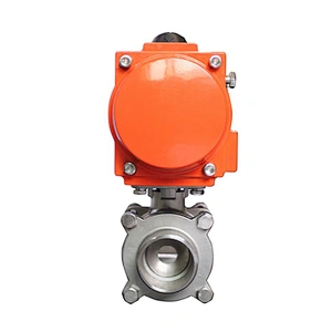 3PC 100mm Stainless Steel Pneumatic Actuator Fully Welded Ball Valve