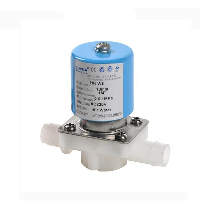 Plastic Direct Acting PVC Potable Water Solenoid Valves for Wasserfilter and Water dispenser