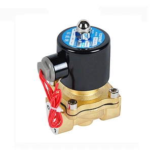 COVNA DN15 1/2 inch 2 Way 12 Volt Normally Closed Brass Propane Gas Solenoid Valve