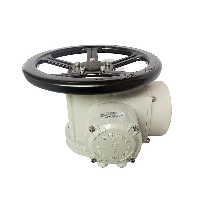 AC380V Motorized Valve Intelligent 4-20ma 450N Multi Turn Electric Actuator
