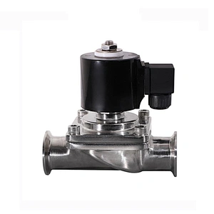 Tri Clamp Two Way Stainless Steel Food Grade Sanitary Water Solenoid Valve