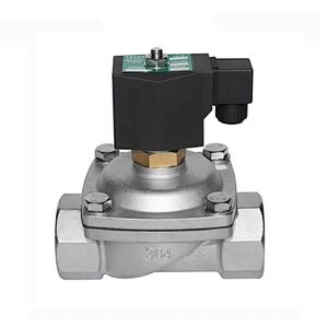 COVNA DN25 1 inch 2 Way 24VAC Normally Open Stainless Steel Air Solenoid Valve