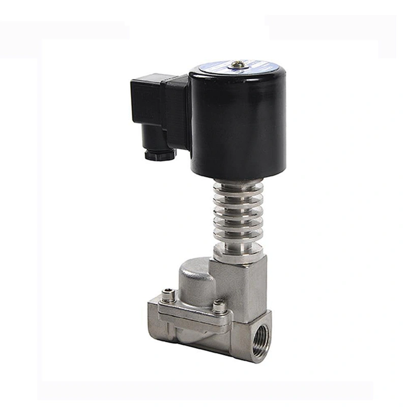 COVNA DN20 3/4 inch 2 Way AC220V Normally Closed High Temperature Stainless Steel Steam Solenoid Valve