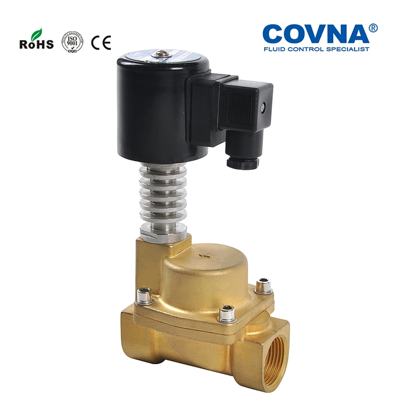 COVNA high temperature pressure relief valve natural gas solenoid valve