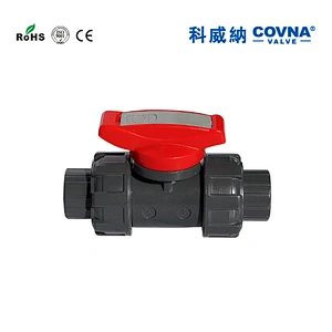 Double Union Connection PVC CPVC Ball Valve