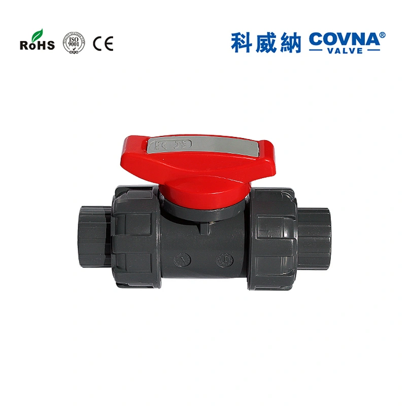 Double Union Connection PVC CPVC Ball Valve