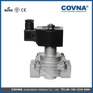 2/2 Way 50 Bar High Pressure Water Pilot Solenoid Valve
