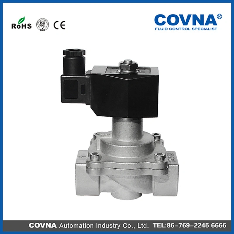 2/2 Way 50 Bar High Pressure Water Pilot Solenoid Valve
