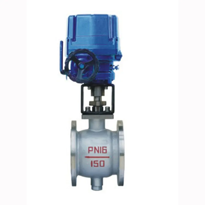 DN25 High Performance electronic type electric V Ball Valve