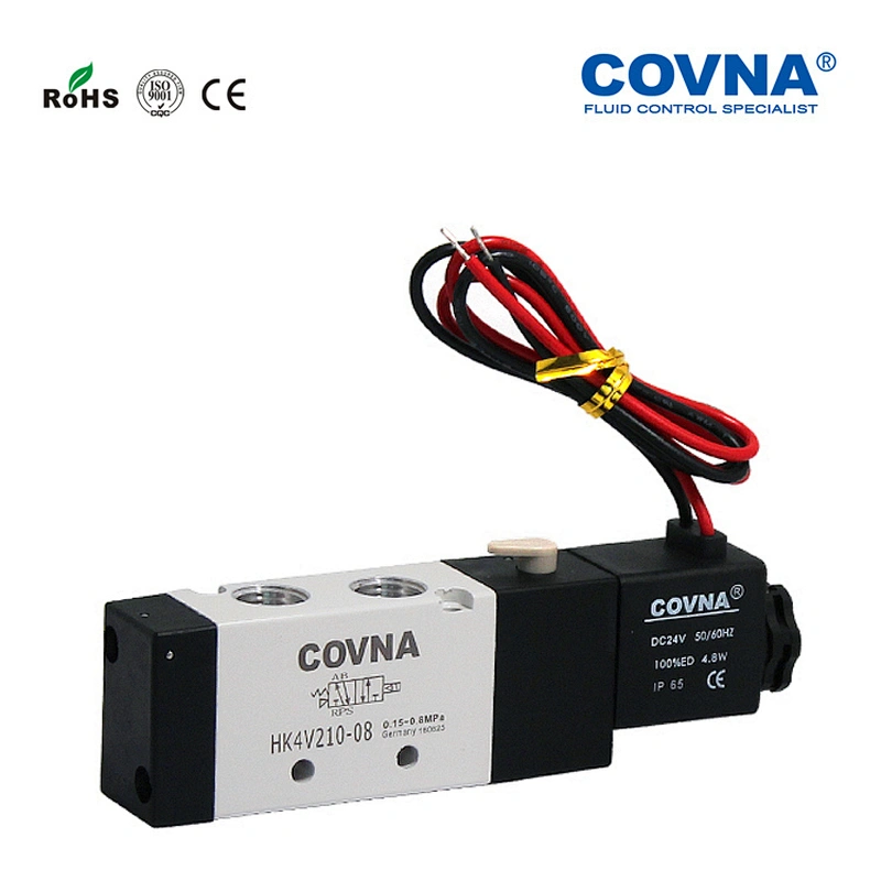 Directional air control pneumatic solenoid valve
