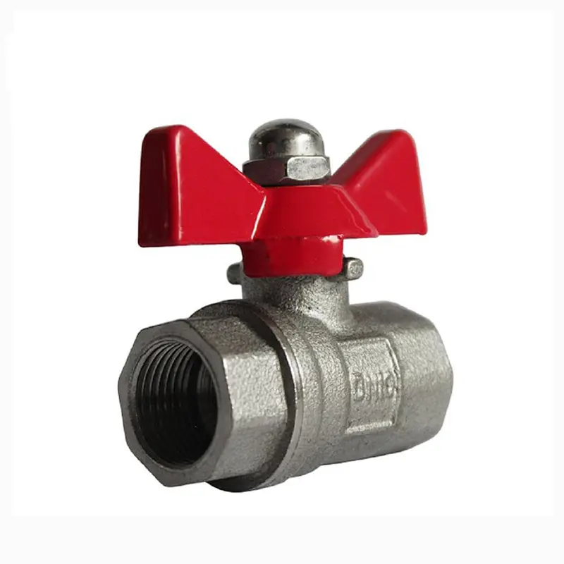 Handle Brass Bronze Thread 1/2 inch Gas Ball Valve