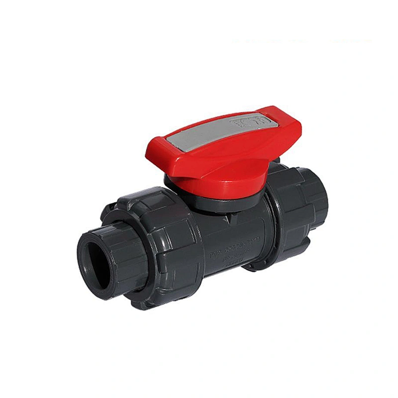 Double Union Connection PVC CPVC Ball Valve