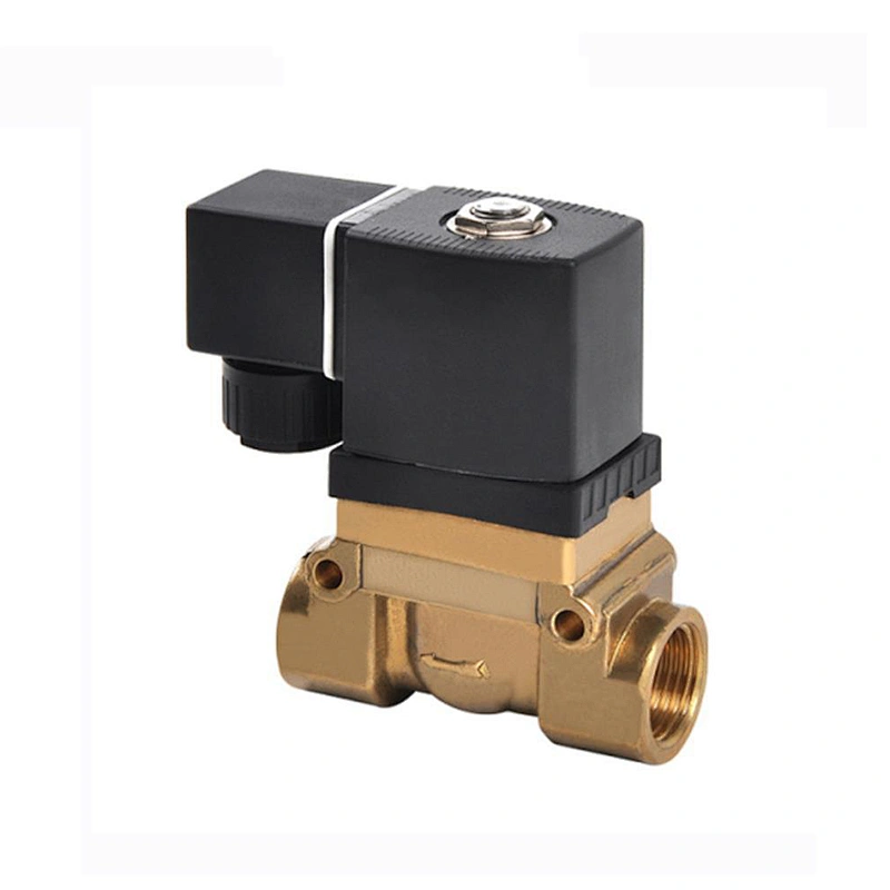 High Pressure Pilot Operated Normally Closed 12V 24V Water Air Solenoid Valve
