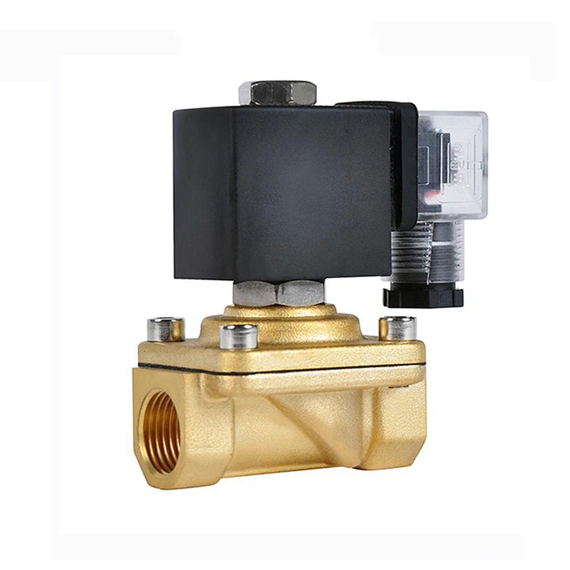 COVNA 12V 24V Normally Closed Stainless Steel Water Gas Solenoid Valve
