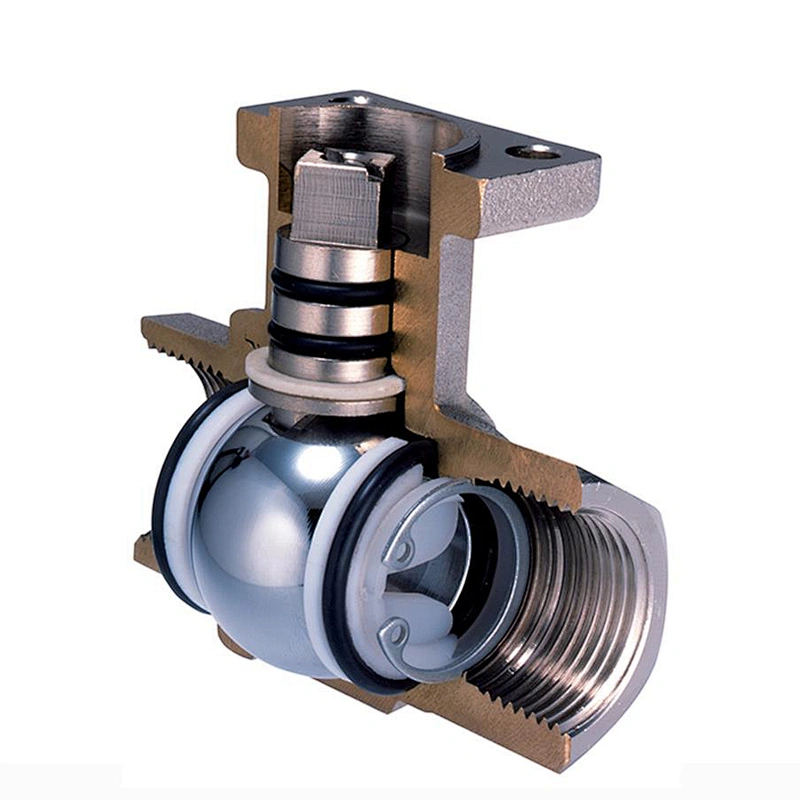 COVNA DN10 3/8 inch 2 Way 24V DC 5000PSI High Pressure 316 Stainless Steel Motorised Ball Valve