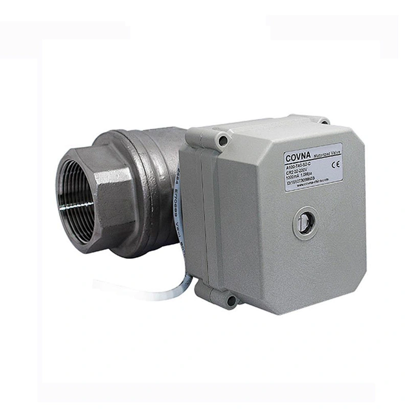 COVNA DN15 1/2 inch 2 Way 24 Volt 1000WOG CF8M Stainless Steel Mini Ball Valve with Electric Drive