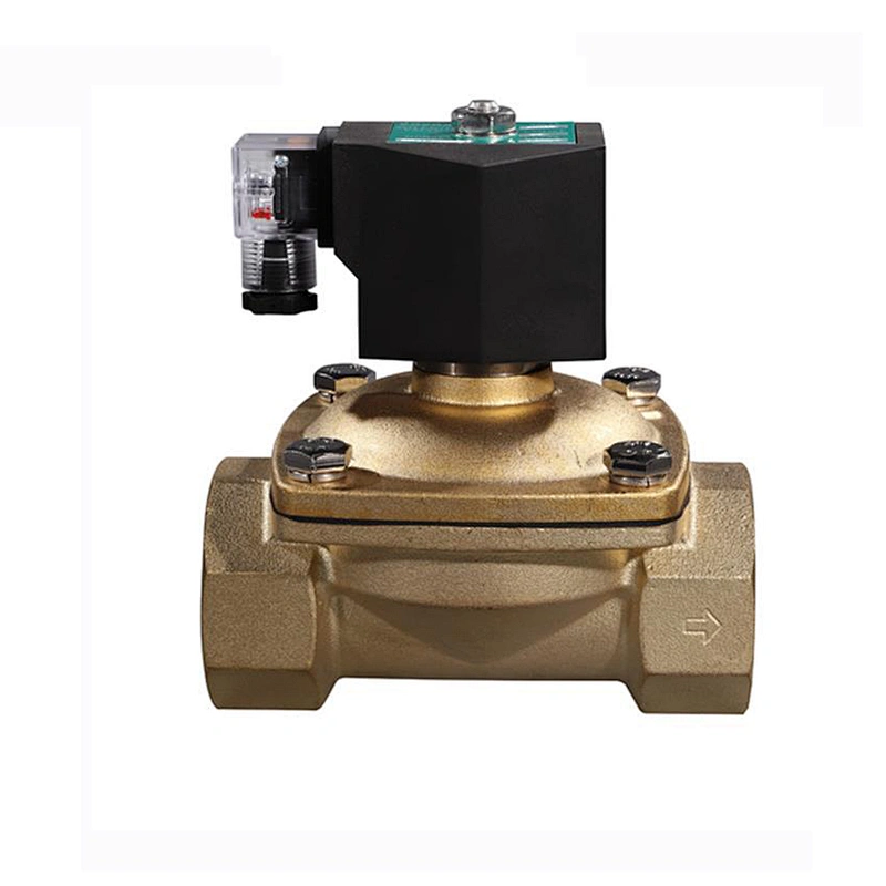 COVNA 12 Volt Brass Solenoid Valve for Gas