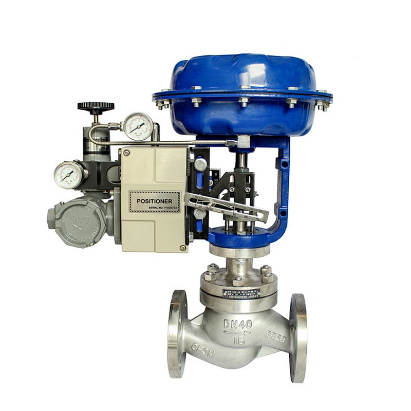 COVNA Modulating Valve 4-20mA Positioner Stainless Steel 304 ANSI Flange Class 150
