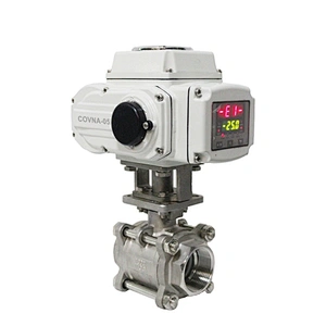 AC220/110V Remote control Electronic 3PCS Threaded Ball Valve