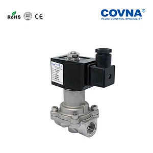 2/2 Way 50 Bar High Pressure Water Pilot Solenoid Valve