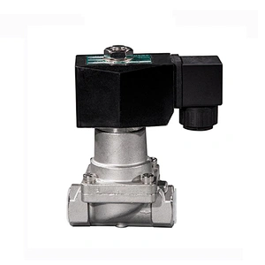 COVNA 1 inch 12V DC Normally Closed High Temperature Stainless Steel Steam Solenoid Valve