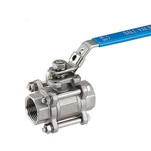 Water Manual Ball Valve SS 316 Ball Valve DN50
