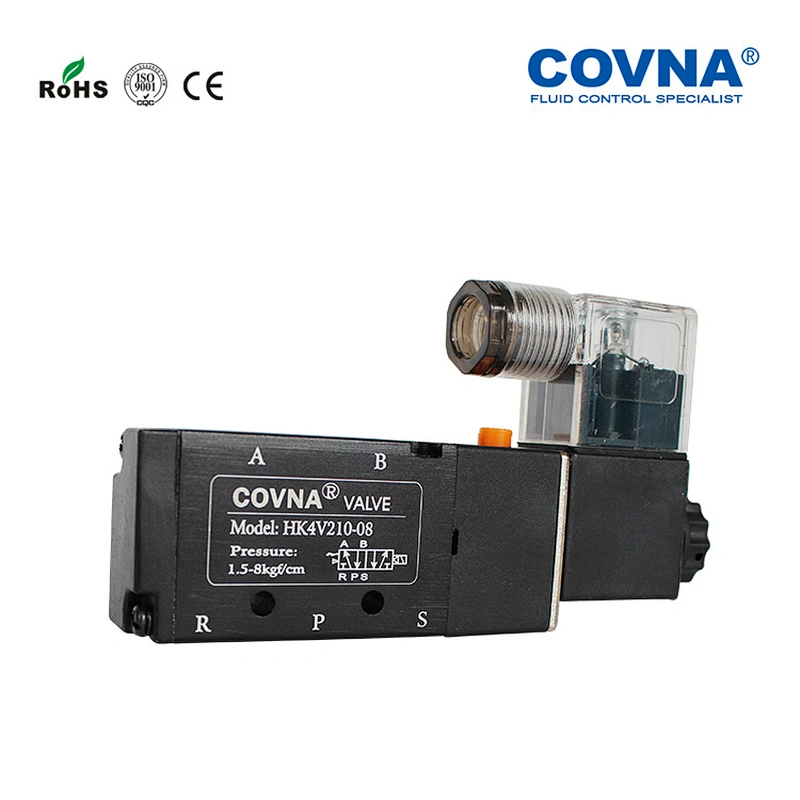 COVNA 5 Way 4V Series Solenoid Valve with Single/Double Coil