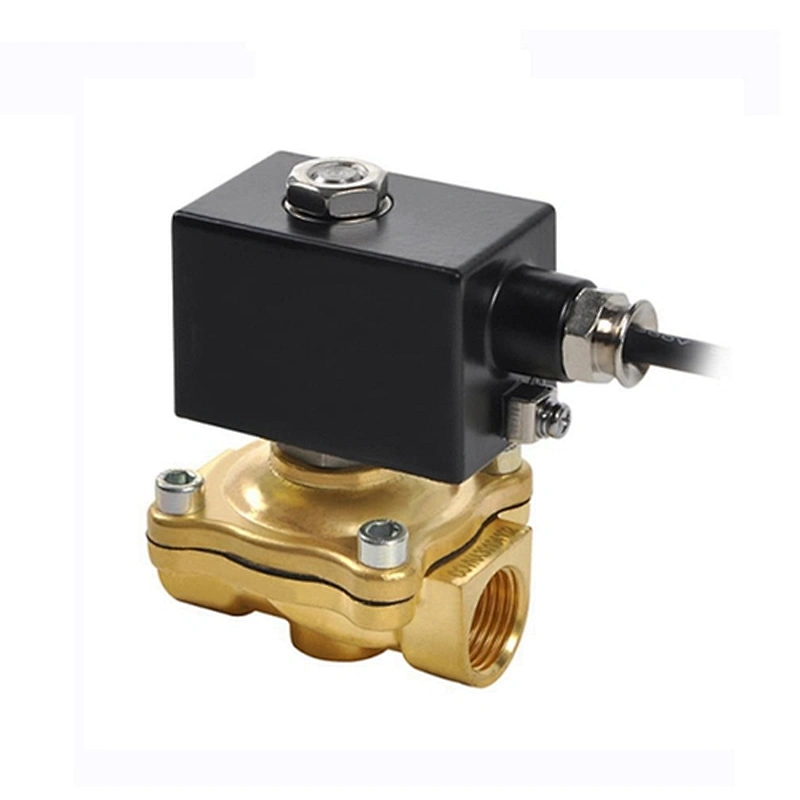 COVNA EX2W DN10 3/8 inch 2 Way DC AC Normally Closed Brass Explosion  Air Gas Water Steam Solenoid Valve